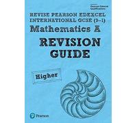 Pearson Education – Edexcel IGCSE Maths A (Higher) – Guide (en ligne) 2026-27