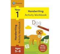 Pearson Learn at Home Handwriting Activity Workbook Year 1
