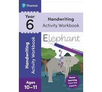 Pearson Learn at Home Handwriting Activity Workbook Year 6