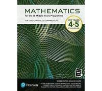 Pearson Mathematics For The Middle Years Programme Year 4+5 Standard