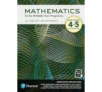 Pearson Mathematics for the Middle Years Programme Year 4+5 Standard