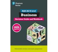 Pearson REVISE AQA A Level Business Revision Guide & Workbook inc online edition - for 2026, 2027 exams