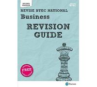 Pearson Revise Btec National Business Revision Guide Inc Online Edition - For 2025 Exams