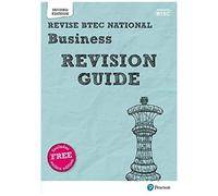 Pearson Revise Btec National Business Revision Guide Inc Online Edition - For 2025 Exams