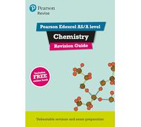 Pearson REVISE Edexcel AS/A Level Chemistry Revision Guide inc online edition - for 2026, 2027 exams
