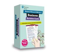 Pearson Education – REVISE Edexcel GCSE Business Revision Cards – pour les examens 2026 et 2027