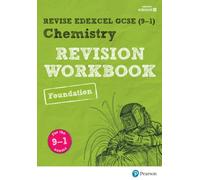 Pearson Revise Edexcel Gcse Chemistry (Foundation) Revision Workbook - For 2026, 2027 Exams