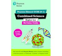 Pearson REVISE Edexcel GCSE Combined Science (Higher) Revision Guide incl. online revision and quizzes - for 2026, 2027 exams