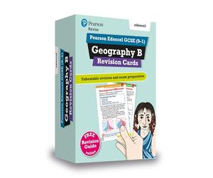 Pearson REVISE Edexcel GCSE Geography B: Revision Cards incl. online revision - for 2027, 2028 exams