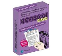 Pearson Revise Edexcel Gcse History American West Revision Cards