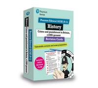 Pearson REVISE Edexcel GCSE History Crime & Punishment in Britain Revision Cards incl. online revision and quizzes - for 2025 exams