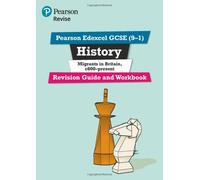 Pearson Revise Edexcel Gcse History Migrants In Britain, C.800-Present Revision Guide And Workbook Incl. Online Revision And Quizzes - For 2025 And 2026 Exams