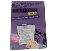 Pearson REVISE Edexcel GCSE History Weimar and Nazi Germany Revision Cards