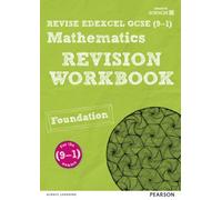 Pearson Revise Edexcel Gcse Mathematics (Foundation) Revision Workbook - For 2026, 2027 Exams