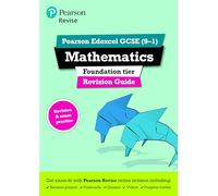 Pearson REVISE Edexcel GCSE Maths (Foundation) Revision Guide incl. online revision, quizzes and videos - for 2027, 2028 exams