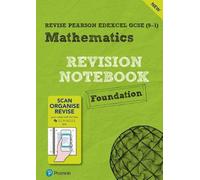 Pearson Revise Edexcel Gcse Maths (Foundation) Revision Notebook - For 2025, 2026 Exams