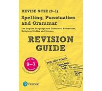 Pearson Revise Gcse Spelling, Punctuation And Grammar: For 2025 And 2026 Assessments And Exams : Course Companion
