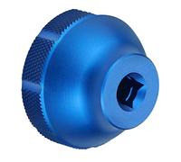 PEATOVIE Outil de pédalier à 16 encoches pour BBT-69.2 Compatible avec Chris King, Campagnolo, Shimano, SRAM, etc. - Bleu