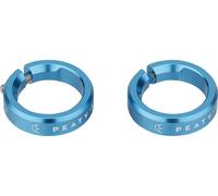 Peaty's Bagues de serrage Monarch Grips bleue universal