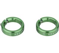 Peaty's Bagues de serrage Monarch Grips vert universal