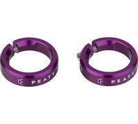 Peaty's Bagues de serrage Monarch Grips violet universal
