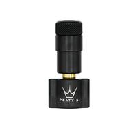 Peaty's CO2 Tyre Inflator Head Only - Unique Compact Straight Line Design for Maximum Airflow & Rapid Inflation, Presta Valve Compatible Bike Tire Pump for Mountain, Road & Gravel Bikes