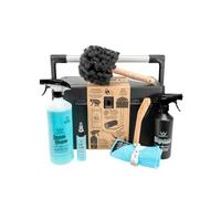 Peaty's Complet Kit Nettoyage Vélo 7 Pièces - Lubrifiant, Dégraissant, Brosse et Mallette, Produits et Accessoires de Nettoyage pour Vélos de Route et VTT - Solution Complète d'Entretien