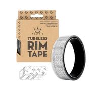 Peaty's Fond de Jante Tubeless pour Vélo - Ruban Adhésif Semi-Transparent 25 mm x 9 m - Protection Durable et Étanche pour Jantes VTT, Gravel et Route - Installation Facile Sans Résidu