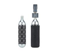 Gonfleur co2 peaty s holeshot mtb gris 2 cartouches de co2 25g