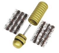 Peaty's Kit réparation pneu tubeless Holeshot – fourche simple face, bouchons 3 et 1,5 mm – Gold