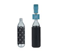 Peaty's Kit de gonflage de pneu CO2 Holeshot Pompe à cartouche CO2 + cartouche bleue universal