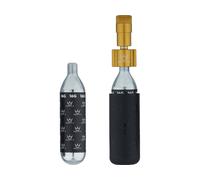 Peaty's Kit de gonflage de pneu CO2 Holeshot Pompe à cartouche CO2 + cartouche jaune universal