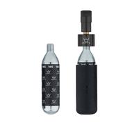 Peaty's Kit de gonflage de pneu CO2 Holeshot Pompe à cartouche CO2 + cartouche noir universal