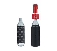 Gonfleur co2 peaty s holeshot road gravel kit rouge 2 cartouches de co2 16g