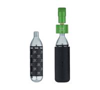 Peaty´s Holeshot Road/gravel Co2 Cartridge Noir 16 g Emerald