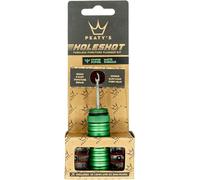 Peaty's Kit de réparation Holeshot Tubeless – bouchons 3 mm et 1,5 mm – Vert émeraude