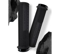 Peaty's Monarch Grips - Noir/moleté/Fin - Contrôle de la Course, durables, Barre