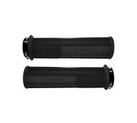 Peaty's Monarch Grips Poignées de Vélo - Poignée de Guidon Velo en Forme de Champignon, Poignee Velo Ergonomique pour Le Confort, Poignée pour Guidon VTT, Enduro et Trottinette - 30-32 mm, Noir