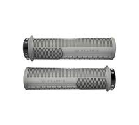 Peaty's Monarch Grips Poignées de Vélo - Poignée de Guidon Velo en Forme de Champignon, Poignee Velo Ergonomique pour Le Confort, Poignée pour Guidon VTT, Enduro et Trottinette - 32-34 mm, Gris