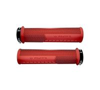 Peaty's Monarch Grips Poignées de Vélo - Poignée de Guidon Velo en Forme de Champignon, Poignee Velo Ergonomique pour Le Confort, Poignée pour Guidon VTT, Enduro et Trottinette - 30-32 mm, Rouge