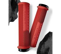 Peaty's Monarch Grips - Rouge/molette/épais - Contrôle de la Course, durables, B
