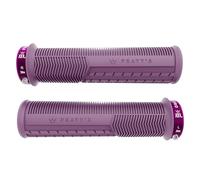 Peaty's Monarch Pro Grips Vélo - Grips Texture Champignon pour Confort sur Les Sentiers, Design Dual Compound avec Noyau Amortisseur, BMX, Ebike & VTT Grip de Guidon