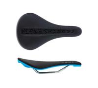 Peaty's Monarch Selle de Vélo | Selle vélo confortable anti douleur, canal décharge périnéale, mousse Throne Foam, revêtement PU, 145 mm