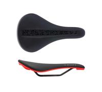 Peaty's Monarch Selle de Vélo | Selle vélo confortable anti douleur, canal décharge périnéale, mousse Throne Foam, revêtement PU, 145 mm