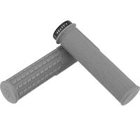 Peaty's Poignées de guidon Knurl Lock-On Monarch Grips gris thin