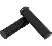 Peaty's Poignées de guidon Knurl Lock-On Monarch Grips noir thick