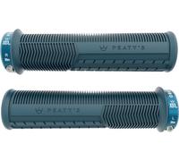 Peaty´s Monarch Pro Grip Mushroom Thin Grips Bleu 130 mm