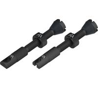 Peaty's Set de 2 Valves Tubeless Chris King Edition MK2 brun SV 80 mm