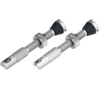 Peaty's Set de 2 Valves Tubeless Chris King Edition MK2 gris SV 42 mm