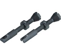 Chris King Peaty´s Tubeless Valves Argenté 42 mm Slate